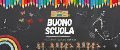 BUONO SCUOLA - ANNO SCOLASTICO FORMATIVO 2025/2026