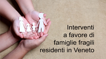 PROGRAMMA DI INTERVENTI A FAVORE DELLE FAMIGLIE FRAGILI