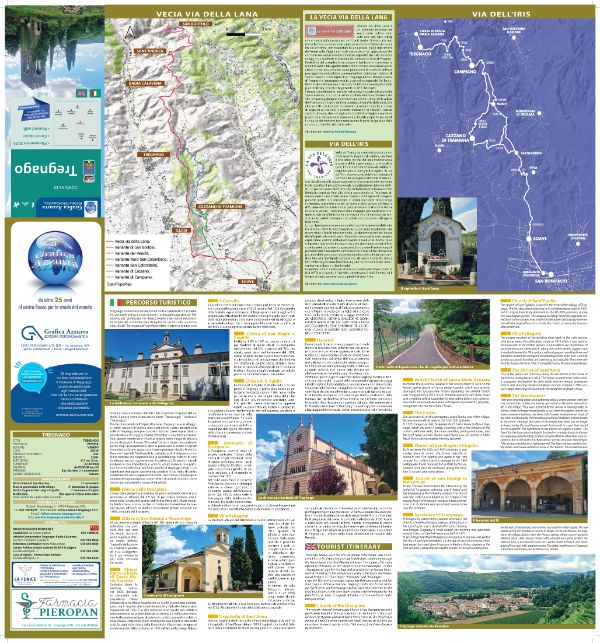 Comune di Tregnago - Mappa e percorsi turistici